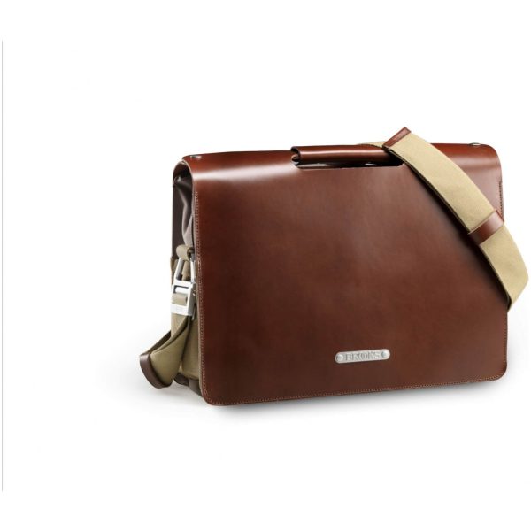 Brooks tas Moorgate leer brn