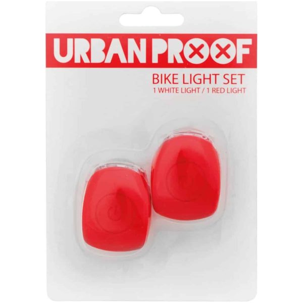 Urban UP Silikon LED Lampen Set rot Rood