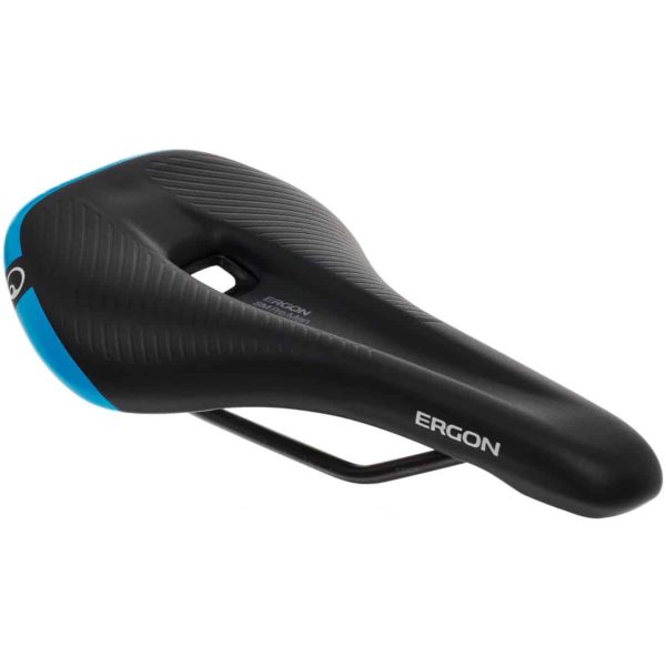 Ergon zadel SM Pro Men M/L zwart/blauw
