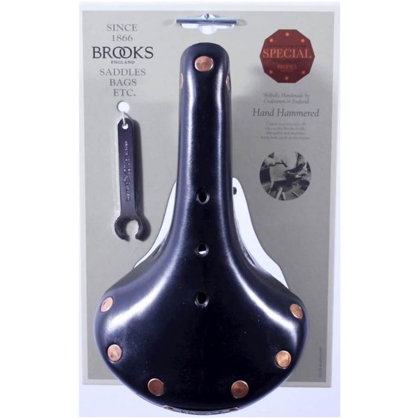Brooks zadel B336 H Conquest zw Zwart