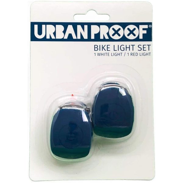 Urban Proof verlichtingsset Siliconen batterij don Blauw