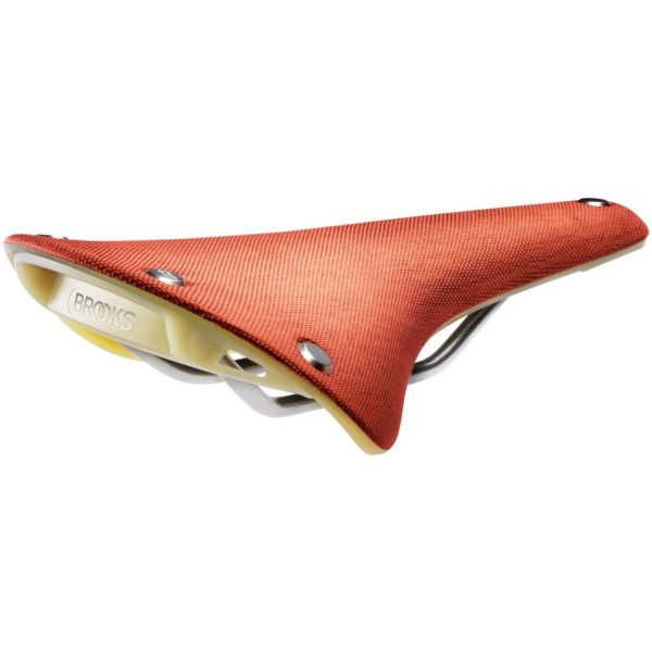 Brooks zadel C17 Cambium Organic Light bri Rood