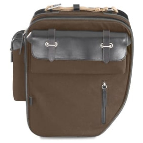 Brooks tas Devon rear L incl bev zw Groen