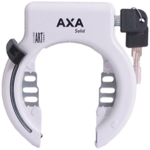 Axa ringslot Solid XL wit oem