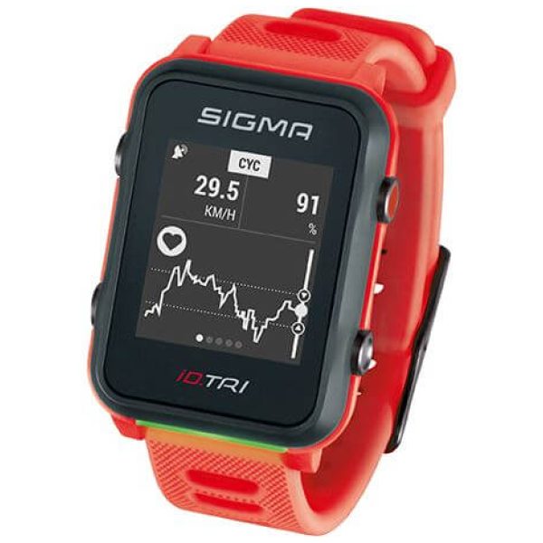 Sigma polscomputer set iD.TRI red