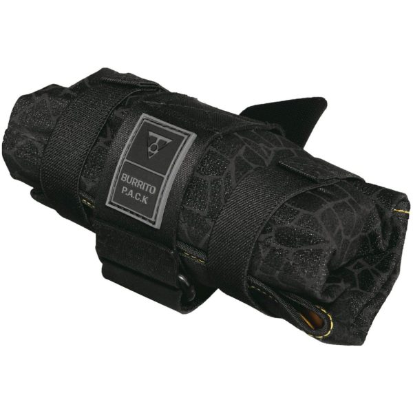 Topeak zadeltas wrap Burrito Pack Black
