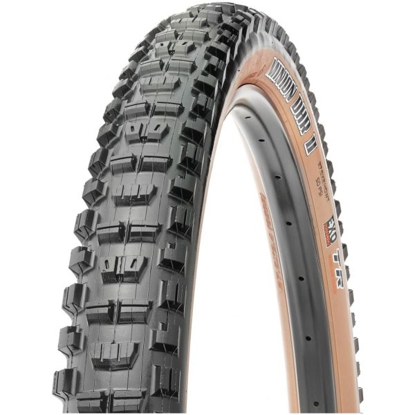Maxxis btb Minion DHR II EXO/TR/SW 27.5 x 2.40 ski BLACK-BROWN