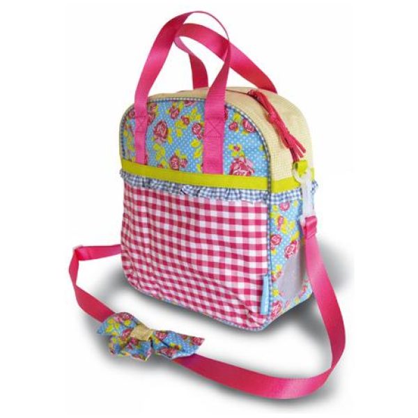 Basil TAS SHOPPER KIND JASMIN ROSA Roze / Blauw / Wit