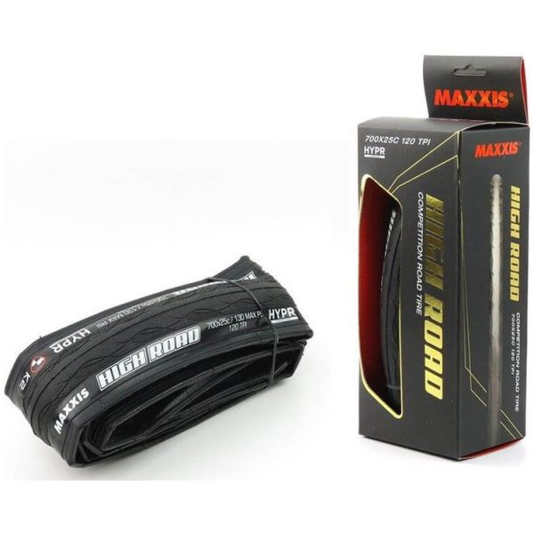 Maxxis btb High Road 700 x 25 zw vouw BLACK