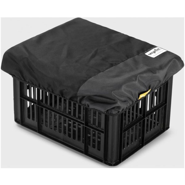 Urban Proof fietskrat cover Recycled zwart/grijs Grijs|Zwart