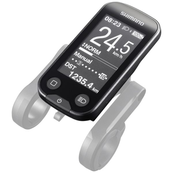 Shimano Shim fietscomp Steps SC E6100DH Zwart