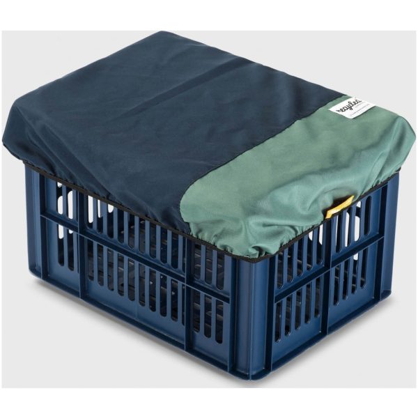 Urban Proof fietskrat cover Recycled/groen Blauw