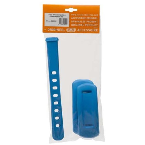 Gmg schouderpads + voetriem Yepp bl Blauw