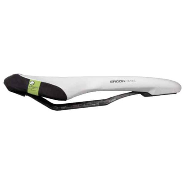 Ergon zadel SM3-L Pro wt Wit / Zwart