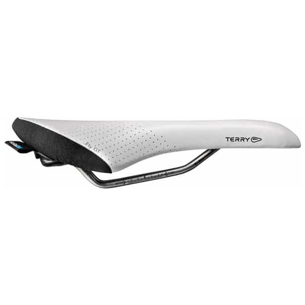 Terry zadel Fly GT gel Max H wt Wit / Zwart