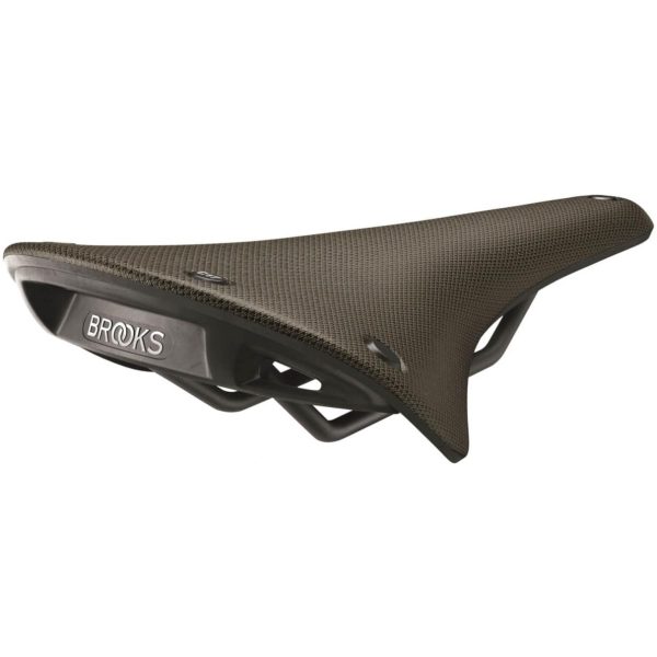 Brooks zadel Cambium C17 All weather mud green Modder Groen