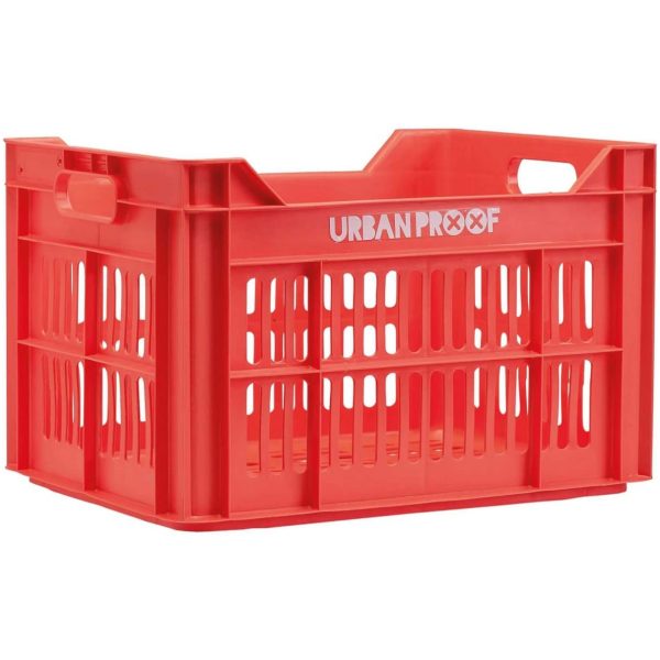 Urban Proof fietskrat 30 L lobster red Recycled Rood