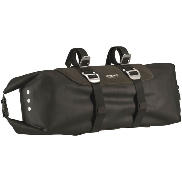 Brooks stuurtas Scape Handlebar Roll Mud 9-11L Modder Groen