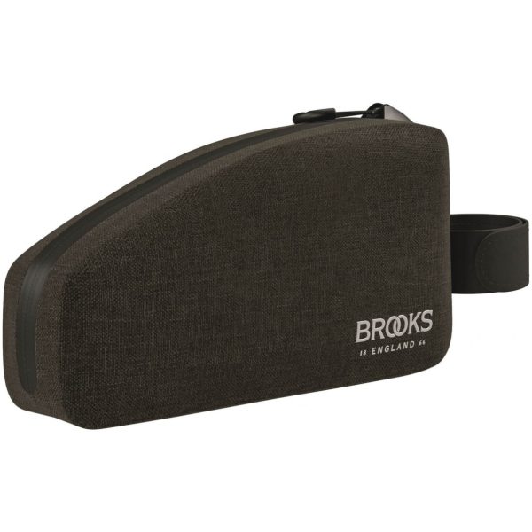 Brooks frametas Scape Top Tube Bag Mud 0,9L Modder Groen