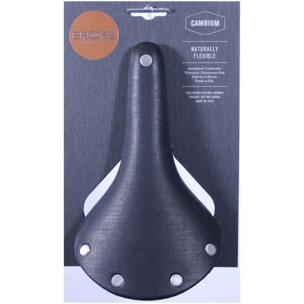 Brooks zadel C17 H Cambium zw Zwart