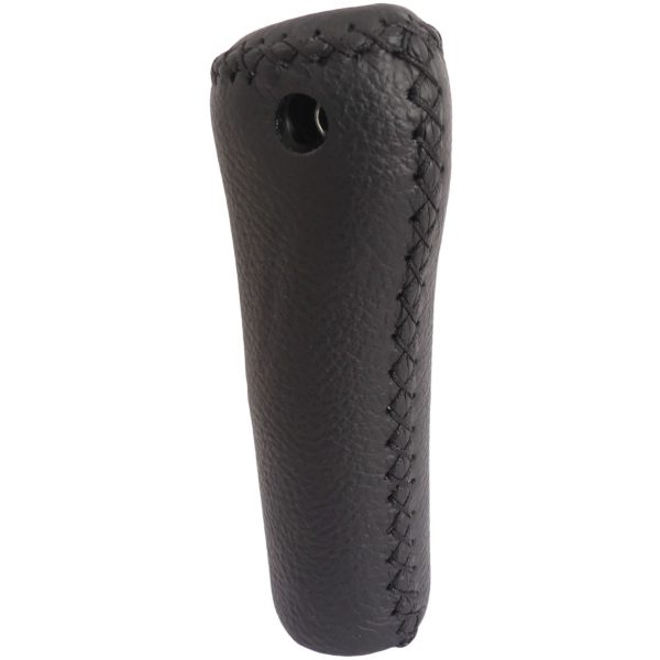 Gazelle Handvat links 132mm aero leder ZWART - Davy's Bike Store