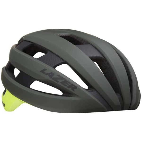 Lazer Helm Sphere MATTE DARK GREEN F- YELLOW