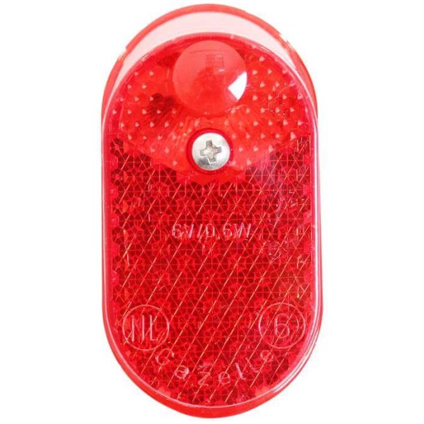 Gazelle Gaz a lichtglas no 6 Rood