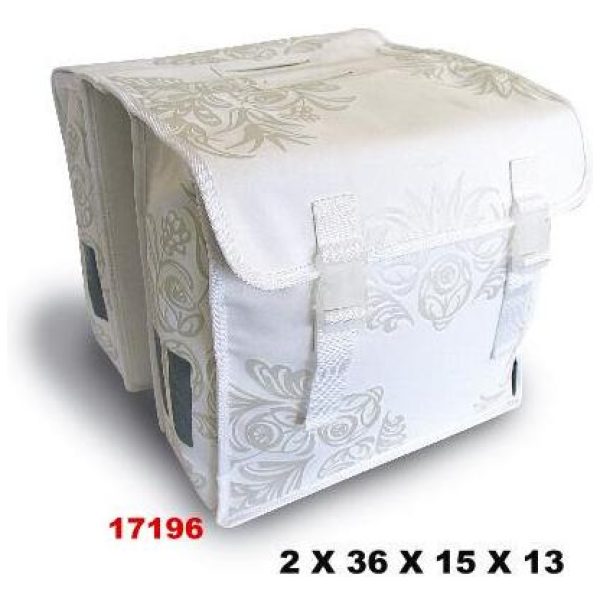 Basil TAS DUBBEL BLOSSOM PEARL WHITE Parelwit