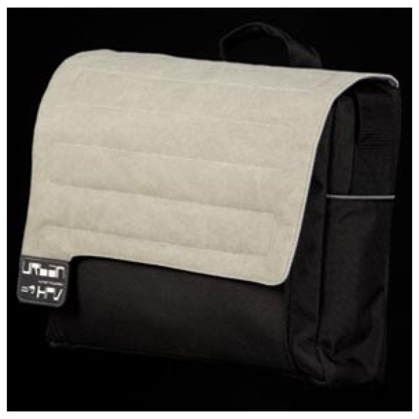 NL tas 24 Urban Postino canv khaki Khaki / Zwart