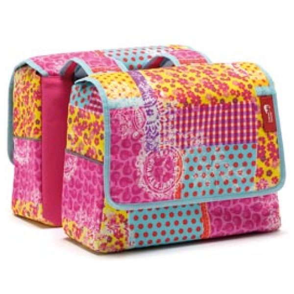 NL tas 214 Mondi midi colore Roze / Blauw / Oranje
