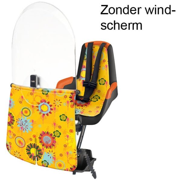 Bobike DUO V MINI CLASSIC YELLOW FLOWERS Zwart / Oranje / Geel