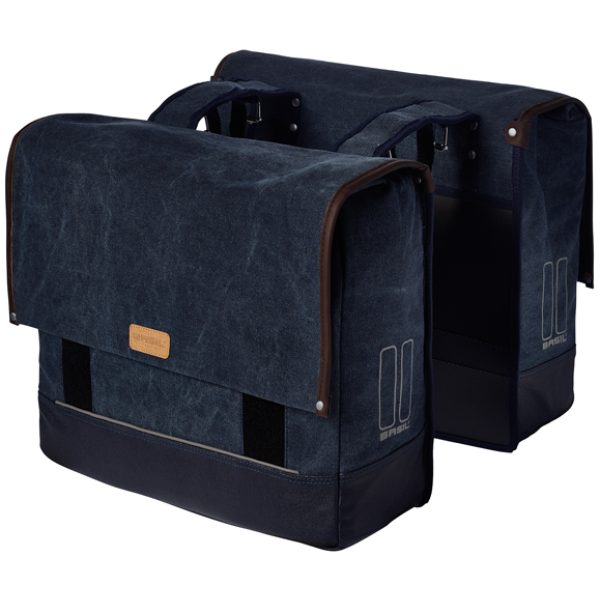 Basil TAS BAS URBAN FOLD DUBBEL DENIM BLUE 55L Blauw - Afbeelding 3