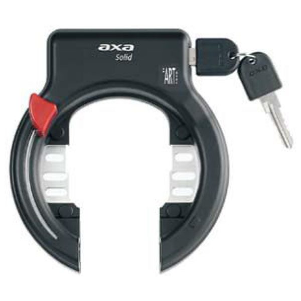Axa ringslot Solid XL Zwart