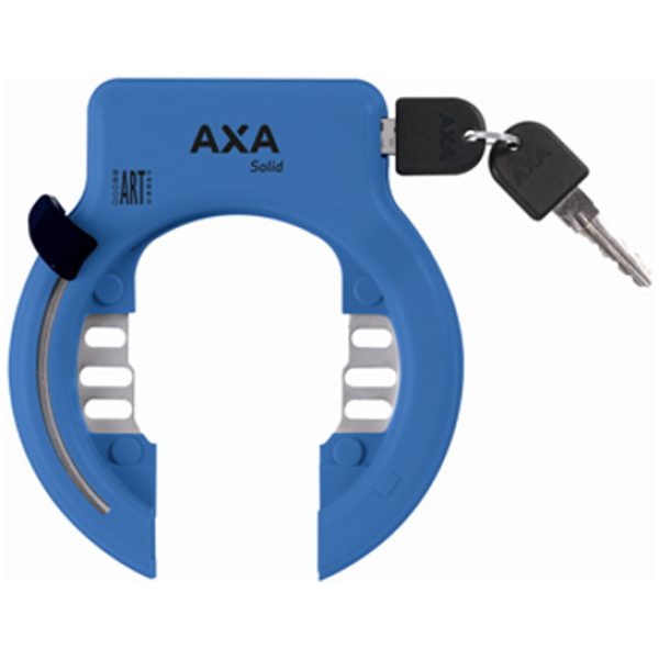 Axa ringslot Solid XL bl Blauw