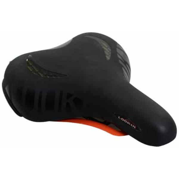 Selle Royal SR zadel 7588 uni Look In Relaxed Zwart