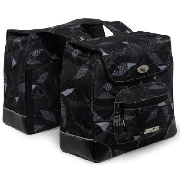 New Looxs TAS ALBA DUBBEL LEAF Zwart