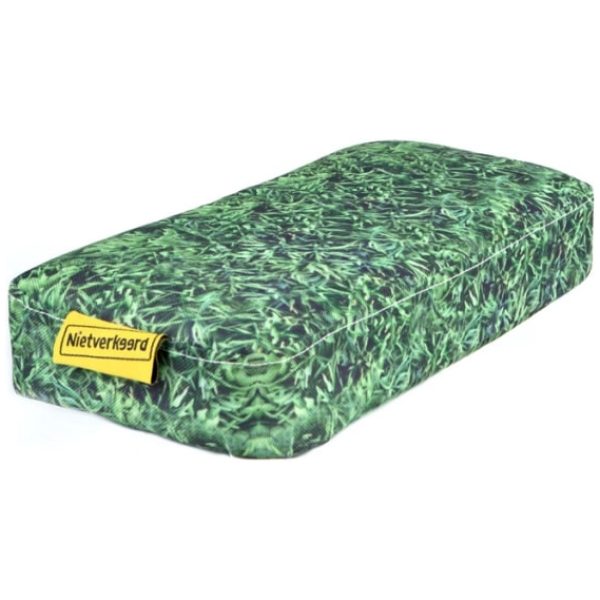 Niet Verkeerd NV zitkussen met gras print Groen - Afbeelding 3