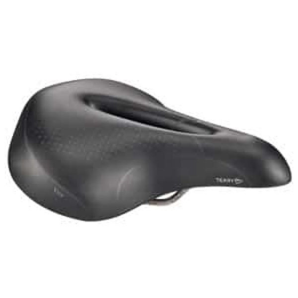 Terry zadel Viva Comfort D gel Zwart