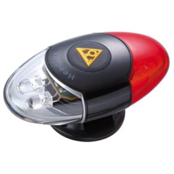 Topeak Helm led HeadLux batterij Zwart