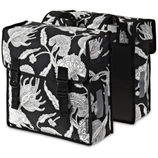 Basil TAS BAS BLOSSOM BOTANICA DUBBEL ZWART 35L
