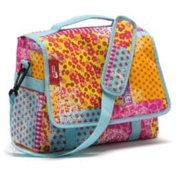 NL tas 126 Mondi midi colore Oranje / Blauw / Paars
