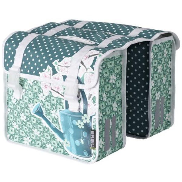 Basil TAS BAS JASMIN SCRAP DUBBEL TURQUOISE 20L Turqoise / Wit