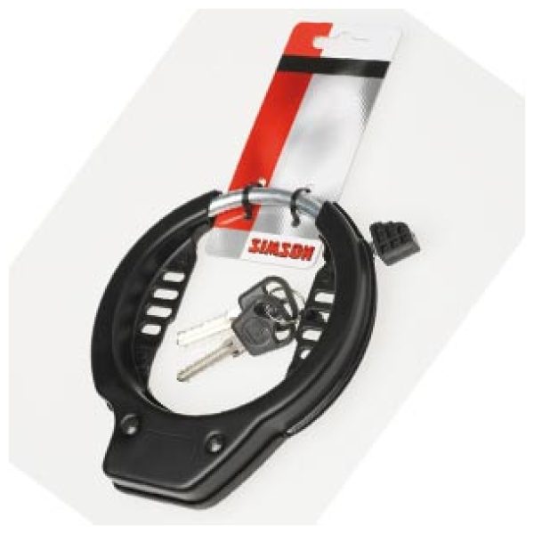 Simson ringslot zw Zwart