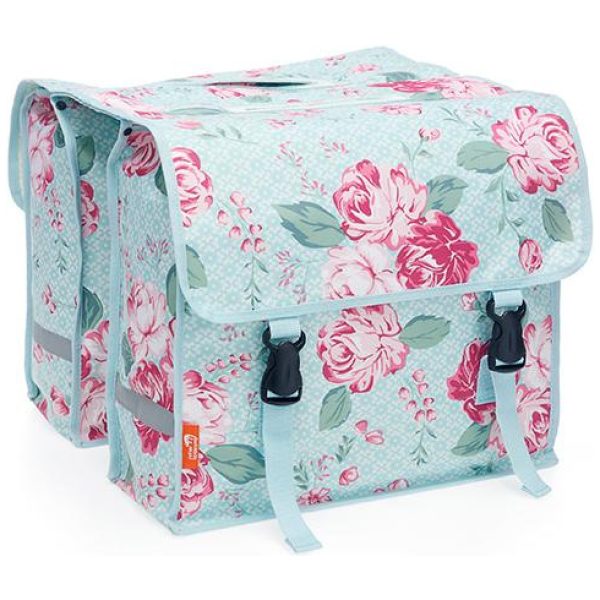 New Looxs TAS FIORI DUBBEL VERA GREEN Groen