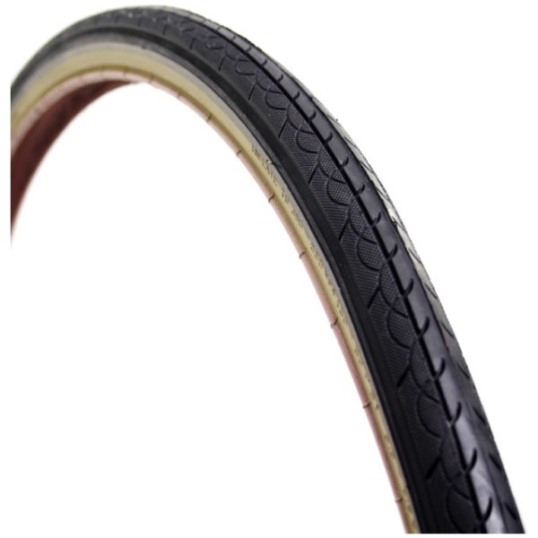 Deli Tire Deli btb 28x1 3/8 R zw/cr Zwart / Creme