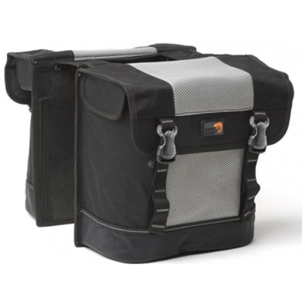 New Looxs TAS RONDO DUBBEL ZILVER Zilver / Zwart