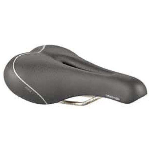 Terry zadel Prima Comfort D gel Zwart