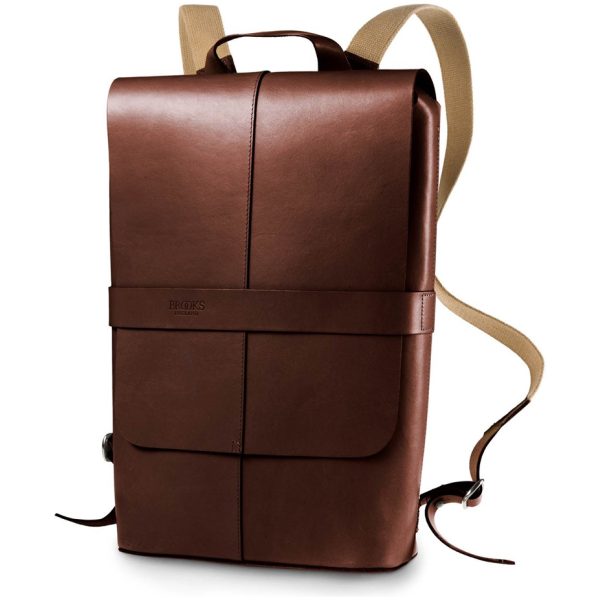 Brooks rugtas Piccadilly leer brown