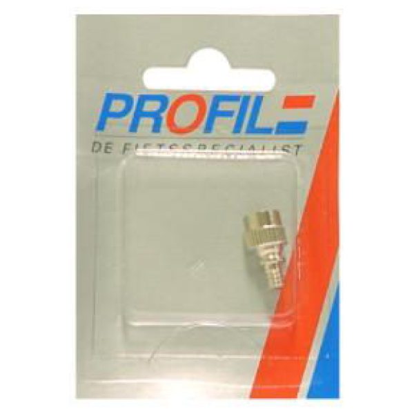 Profile verloopnippel m/stift