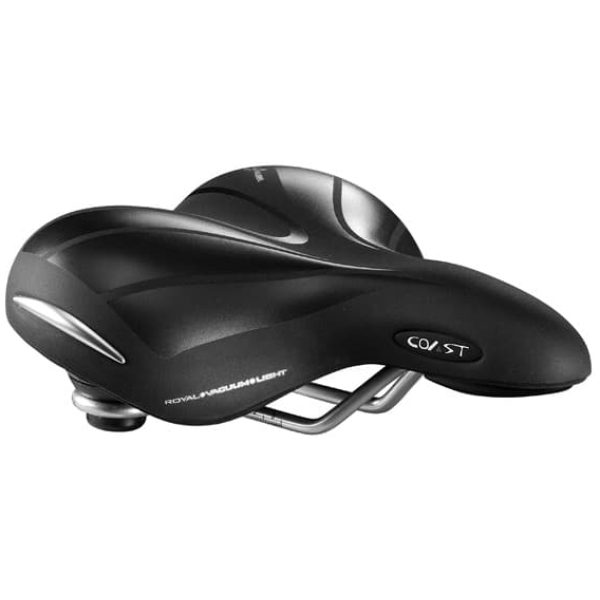 Selle Royal SR zadel 5115 Coast uni Relaxed Zwart